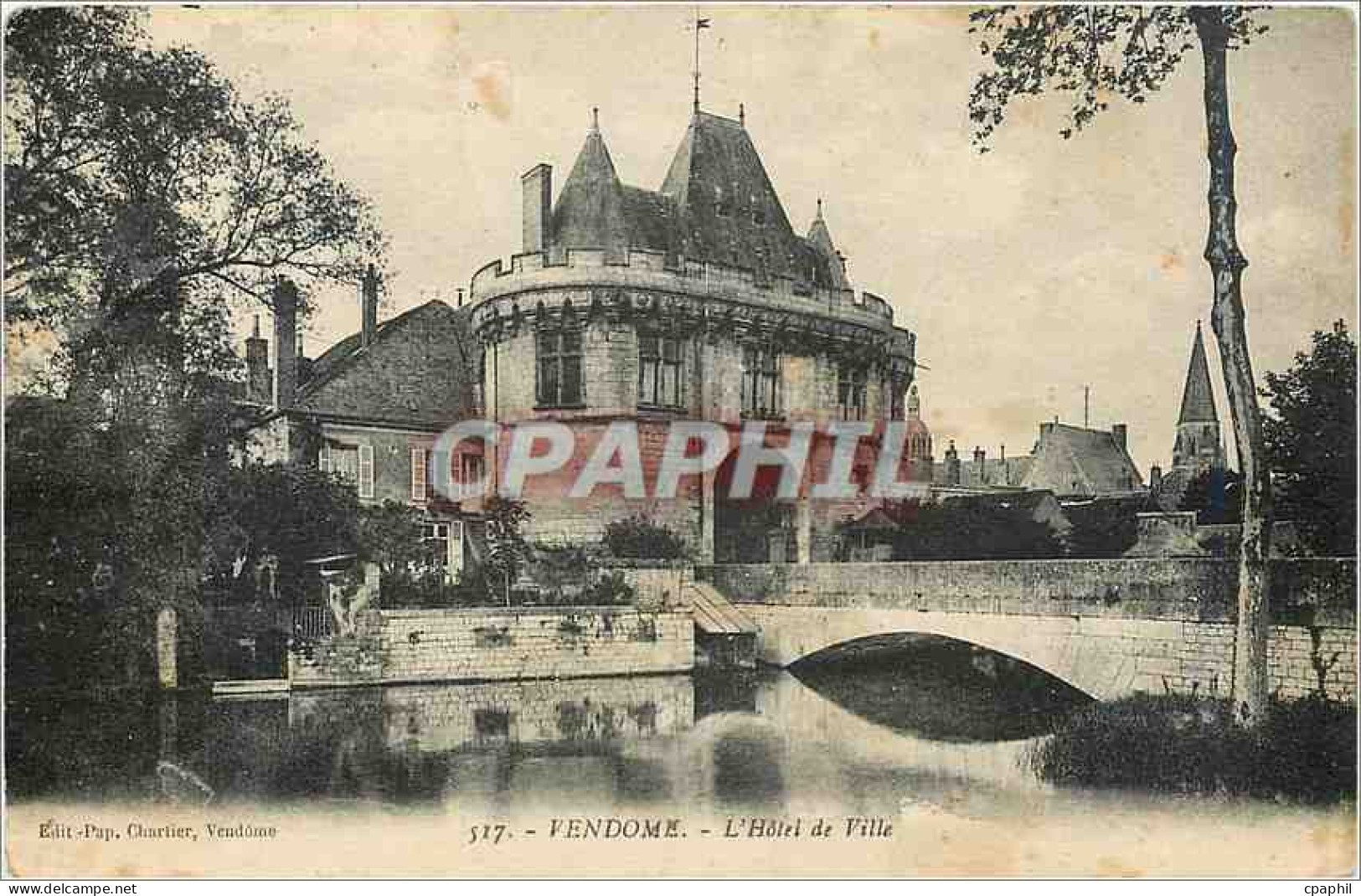 CPA Vendome L'Hotel de Ville