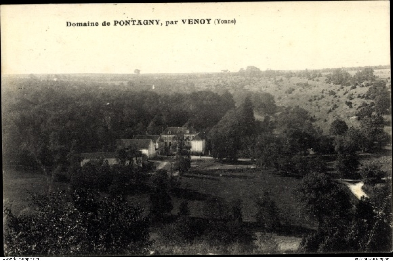 CPA Venoy Yonne, Domaine de Pantagny