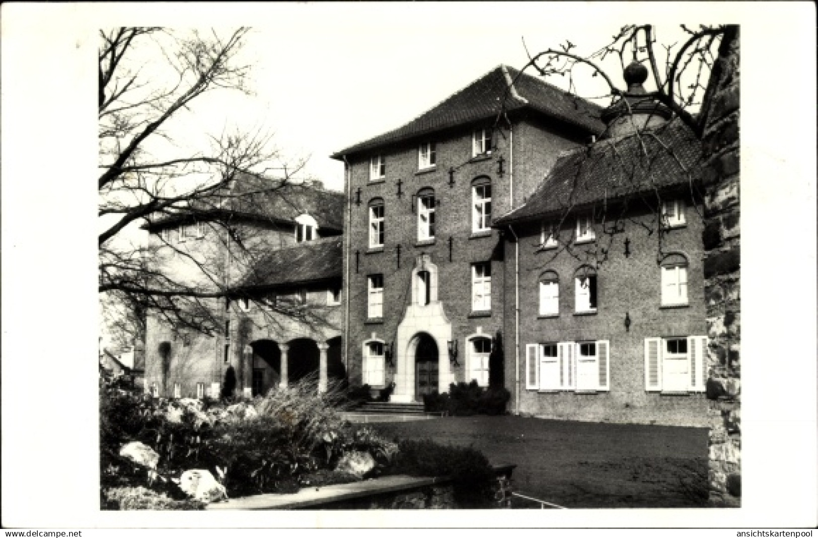 CPA Venray Limburg Niederlande, Pensionaat Jerusalem, Entree