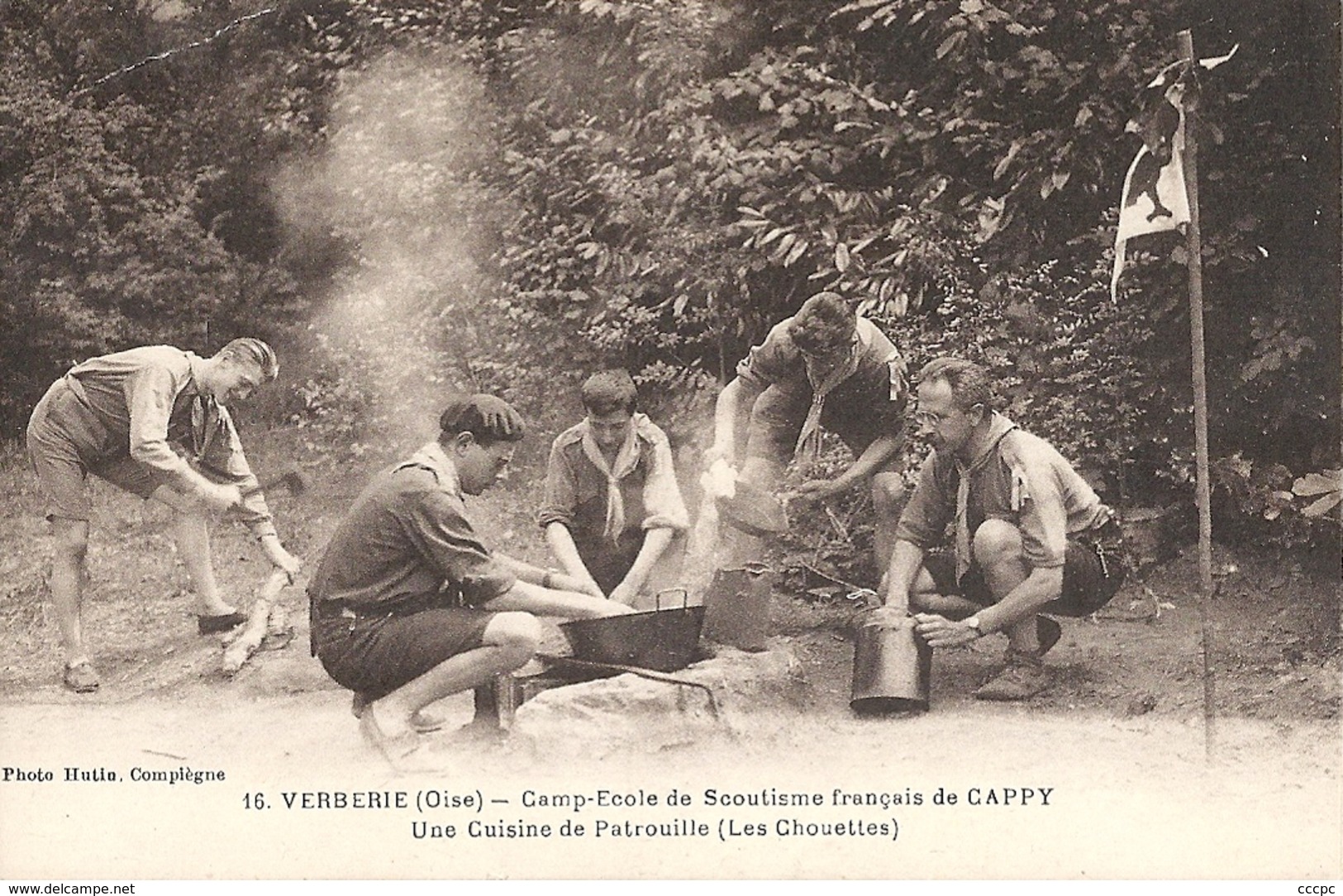 CPA Verberie Camp de Scoutisme français de Cappy