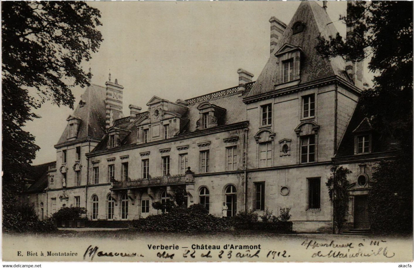 CPA Verberie - Chateau d'Aramont (1032460)