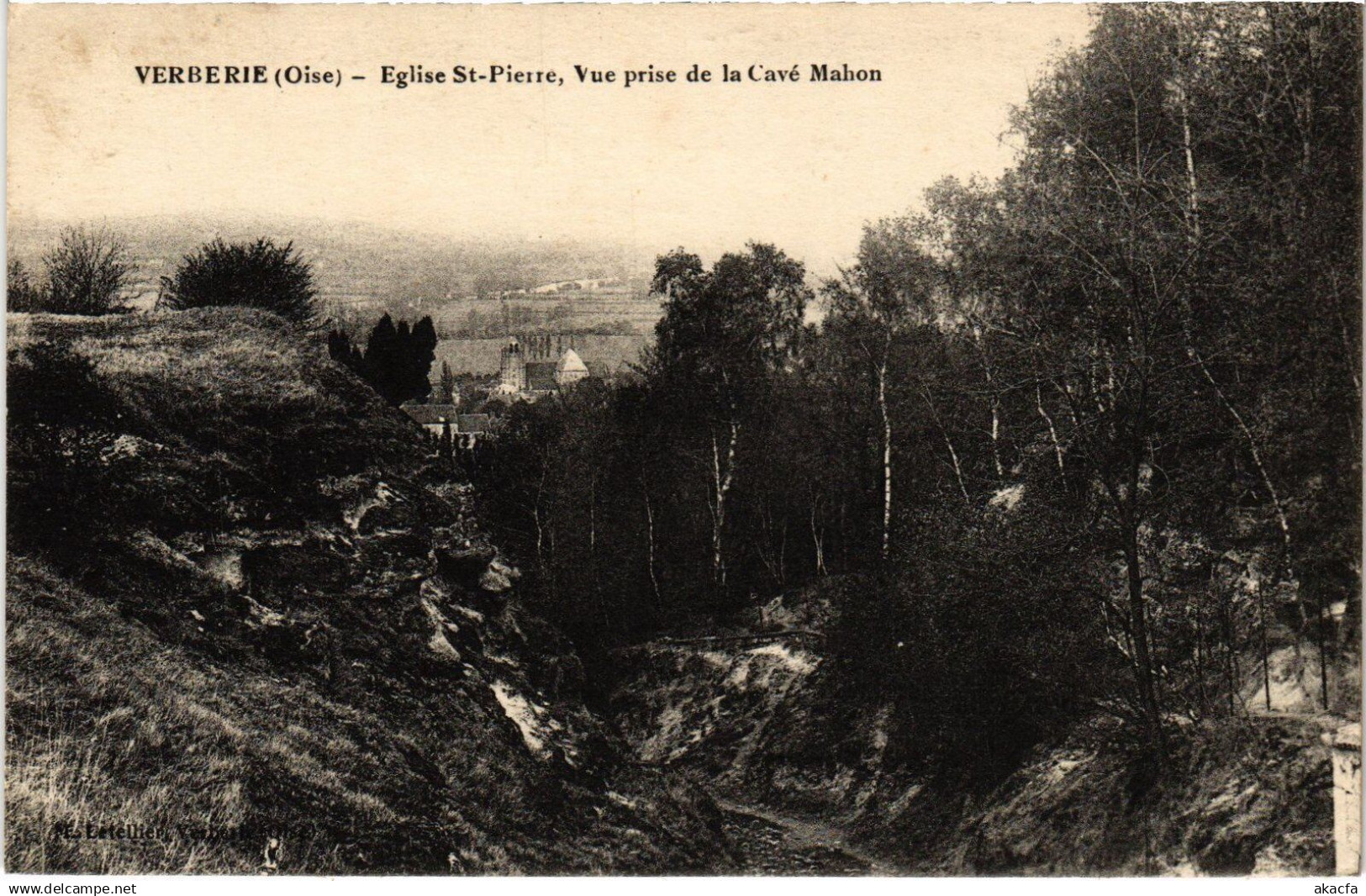 CPA Verberie Eglise St-Pierre (1187609)