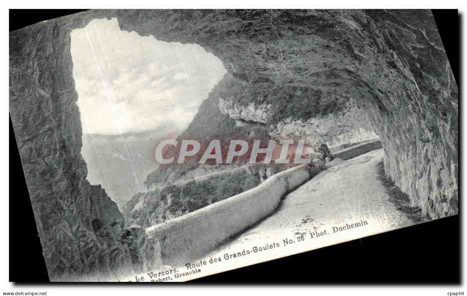 CPA Vercors Route des Grands Goulets