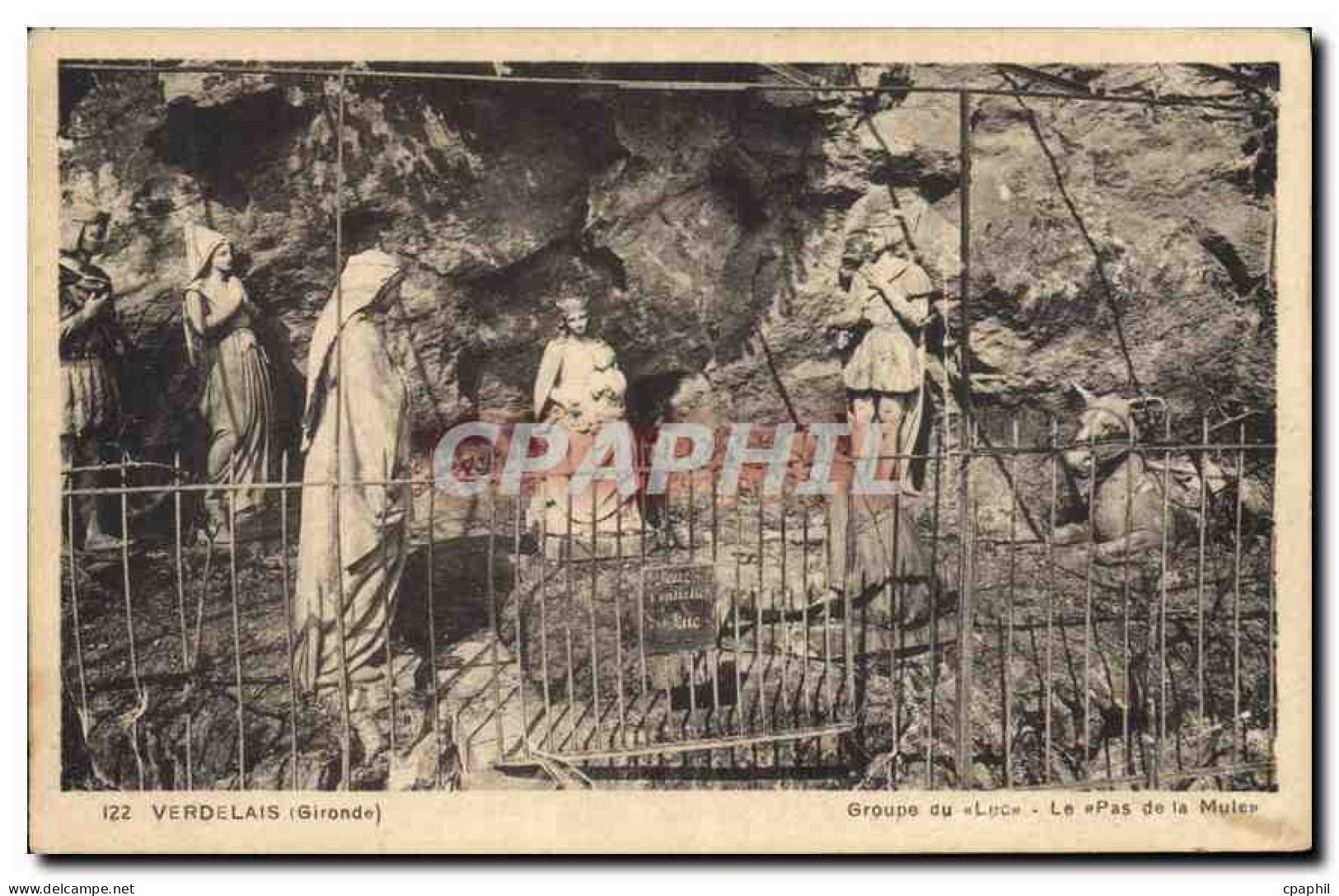 CPA Verdelais Gironde