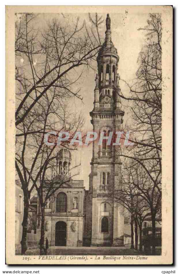 CPA Verdelais La basilique NNotre DAme