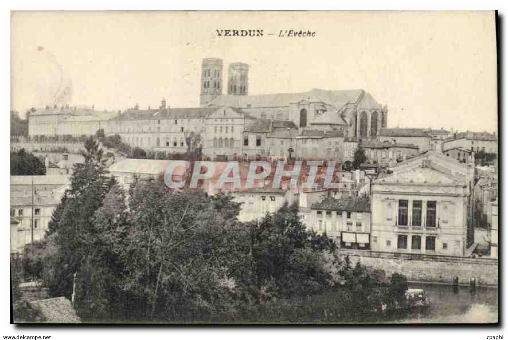 CPA Verdun l'Eveche
