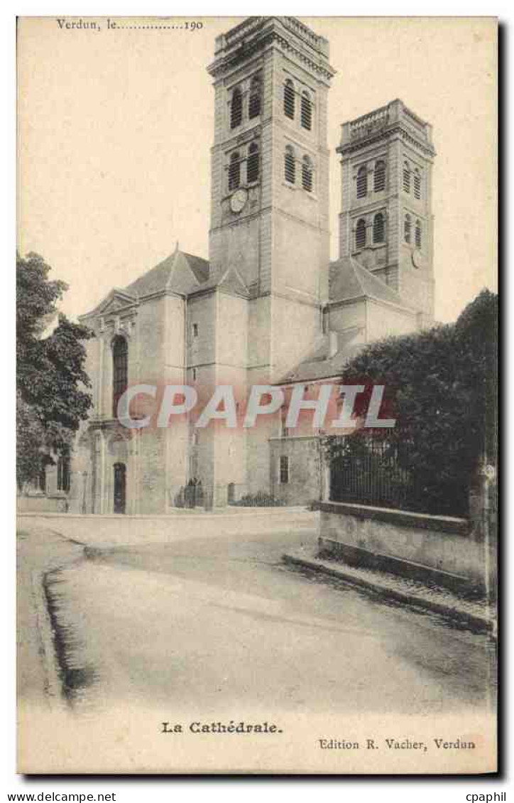 CPA Verdun la Cathedrale