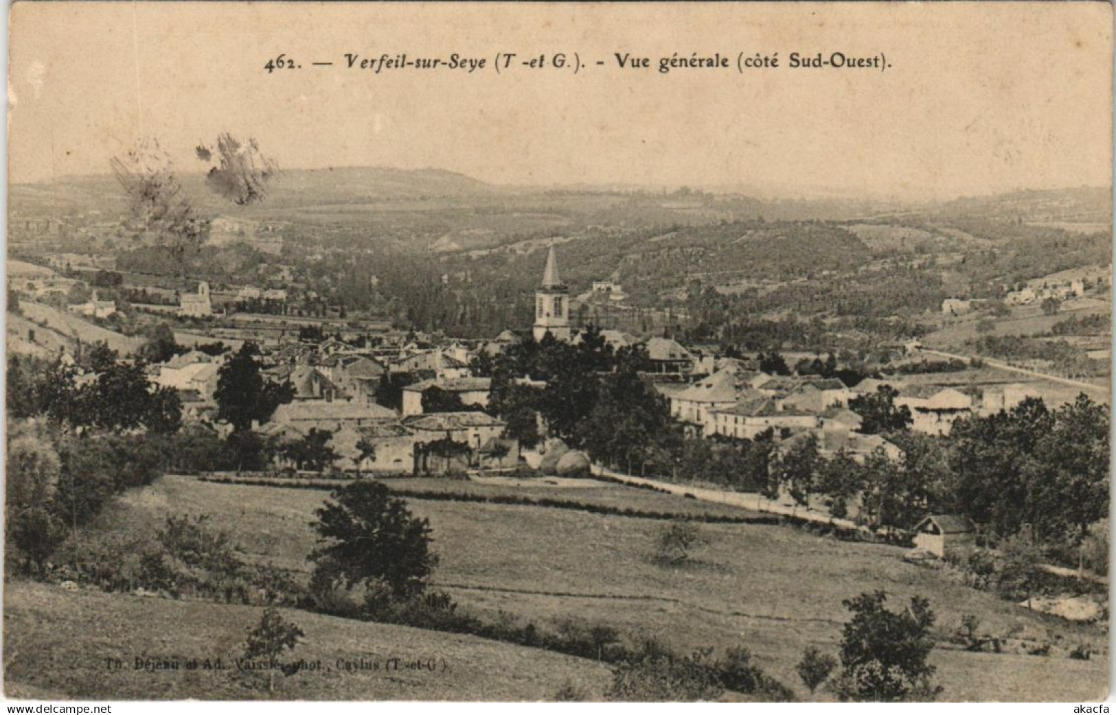 CPA VERFEIL-SUR-SEYE Vue générale (979341)