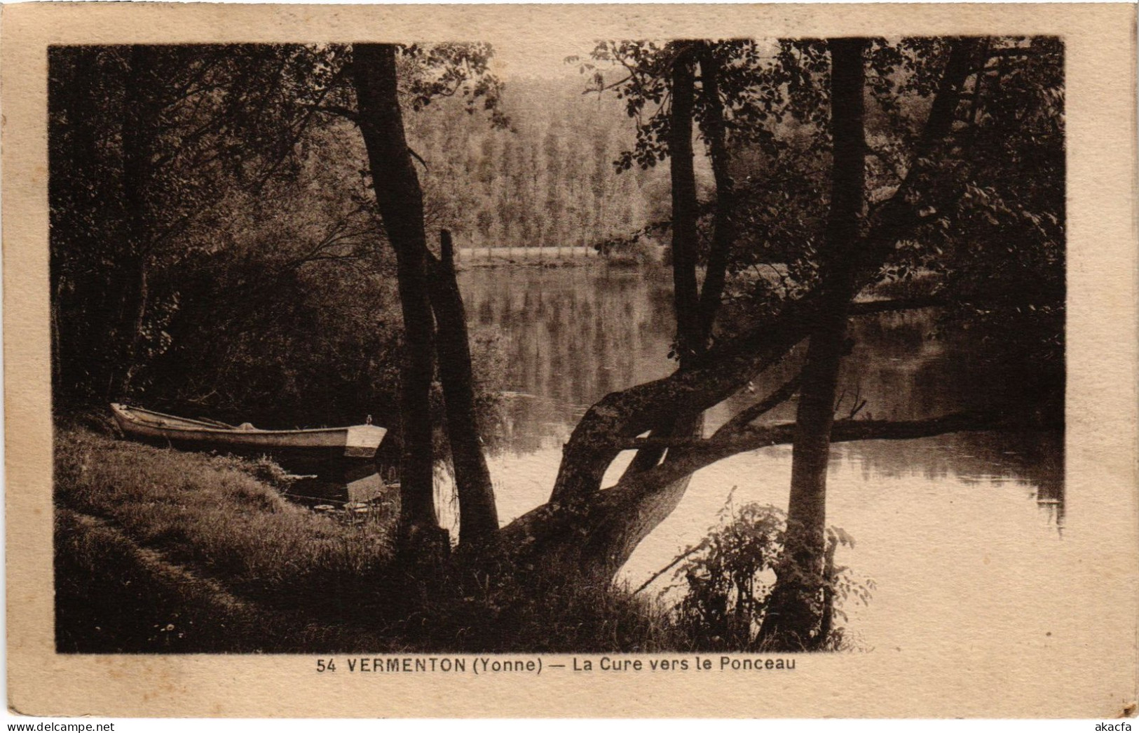 CPA Vermenton La Cure vers le Ponceau (1183945)