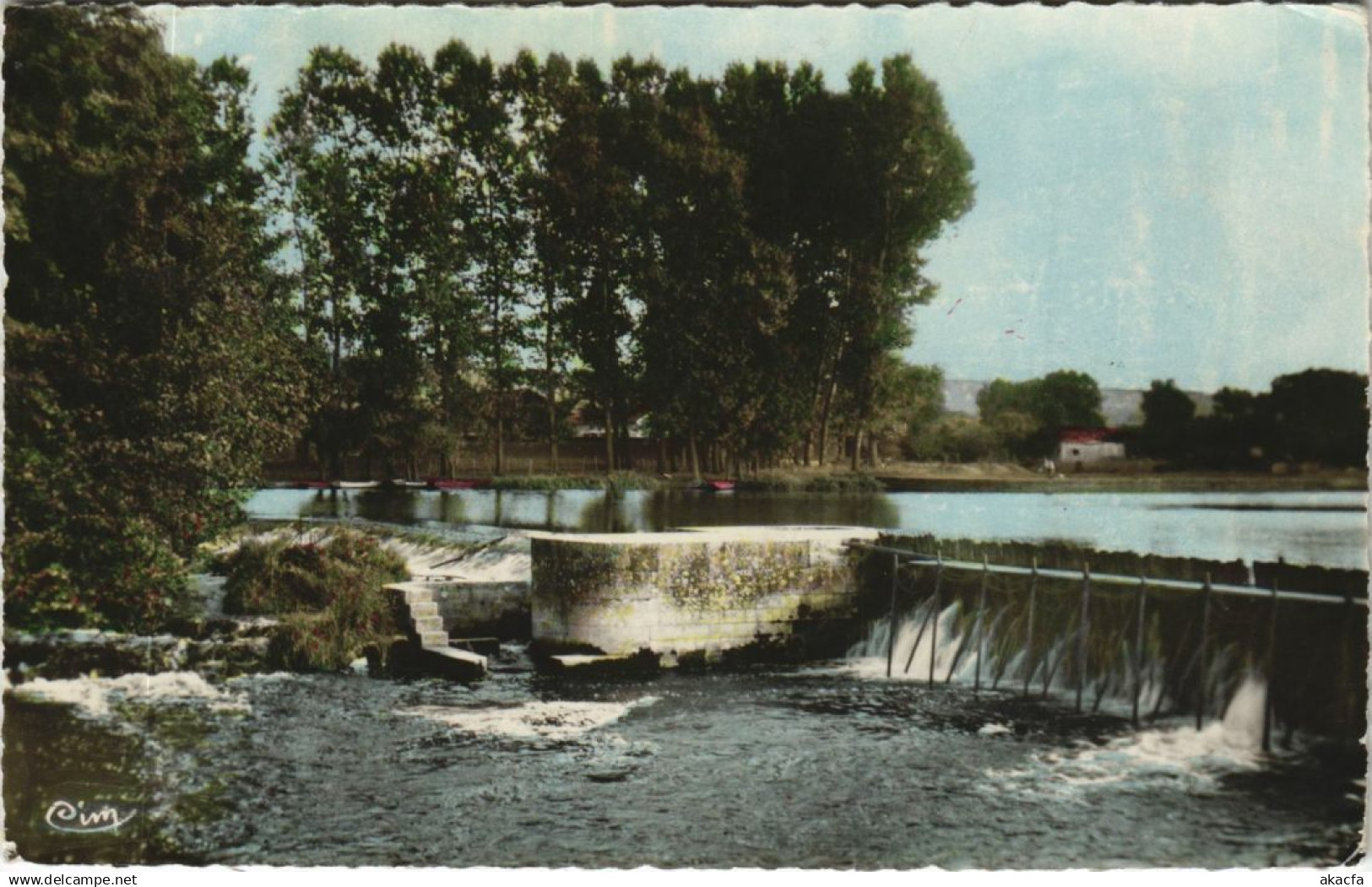 CPA VERMENTON Le Barrage (1197780)