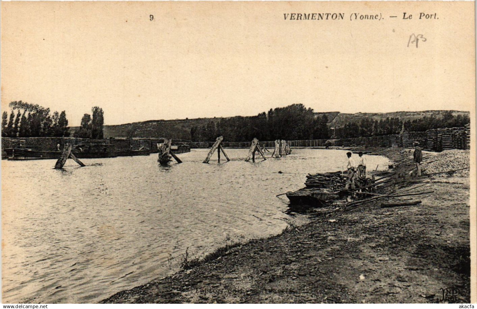 CPA VERMENTON - Le Port (658398)