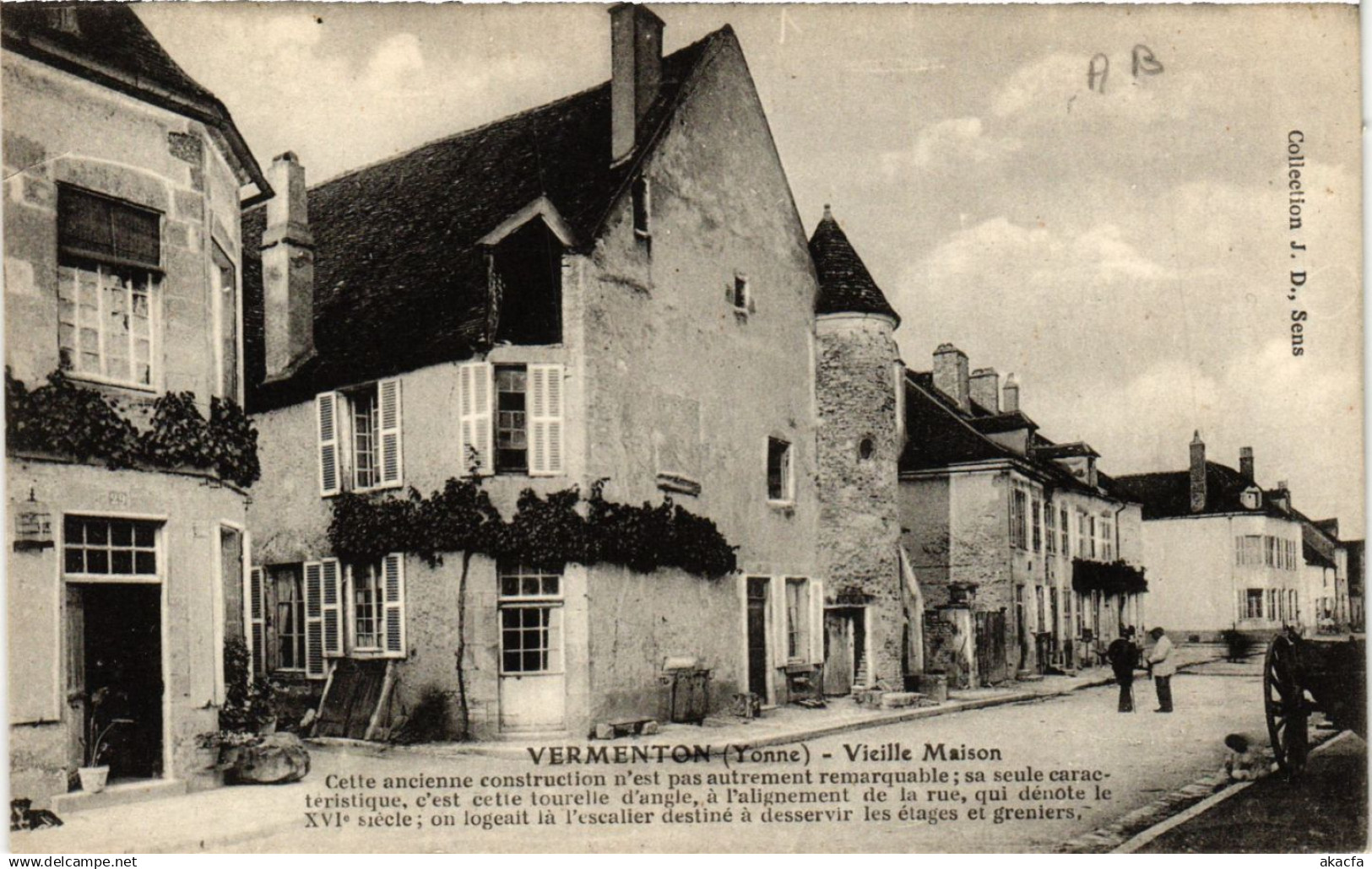 CPA VERMENTON - Vieille Maison (658380)