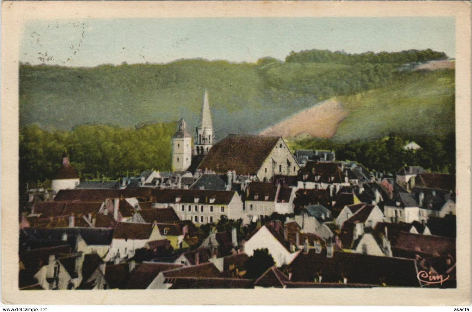 CPA VERMENTON Vue Generale (1198121)