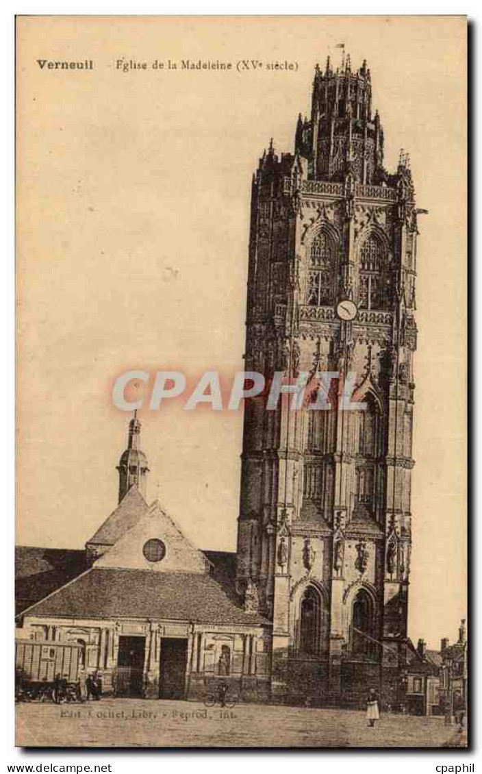 CPA Verneuil sur Avre Eglise de la Madeleine
