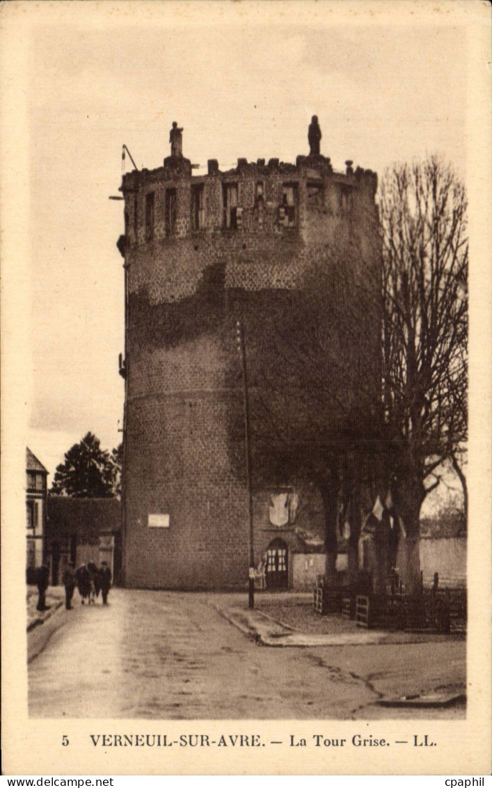 CPA Verneuil sur Avre La Tour Grise
