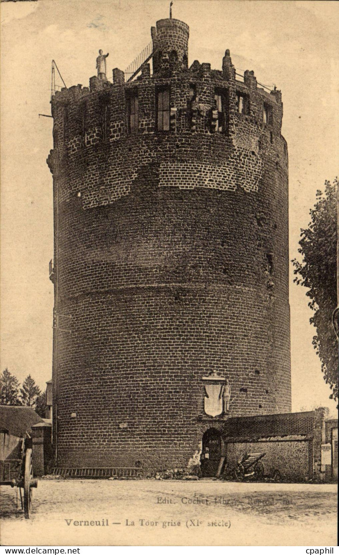 CPA Verneuil sur Avre La Tour Grise