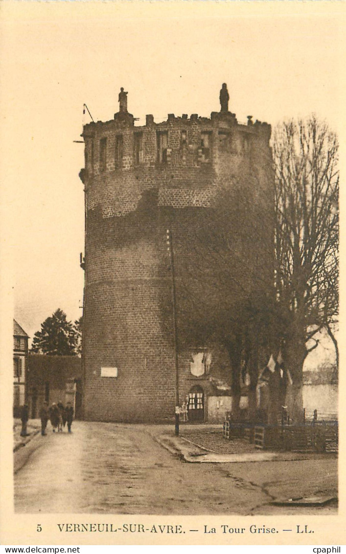 CPA Verneuil sur Avre La Tour Grise
