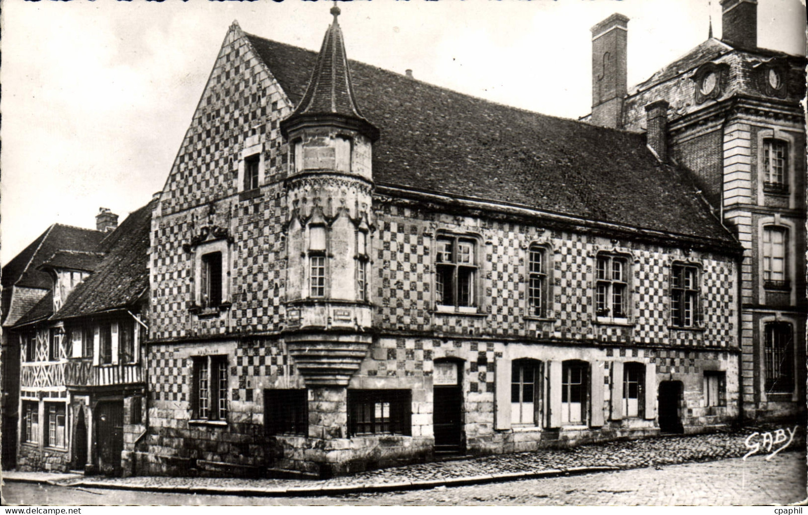 CPA Verneuil Sur Avre Maison rue du canon
