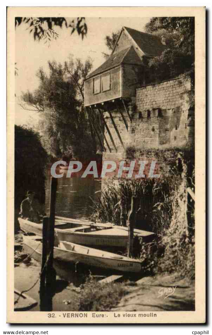 CPA Vernon Le vieux Moulin