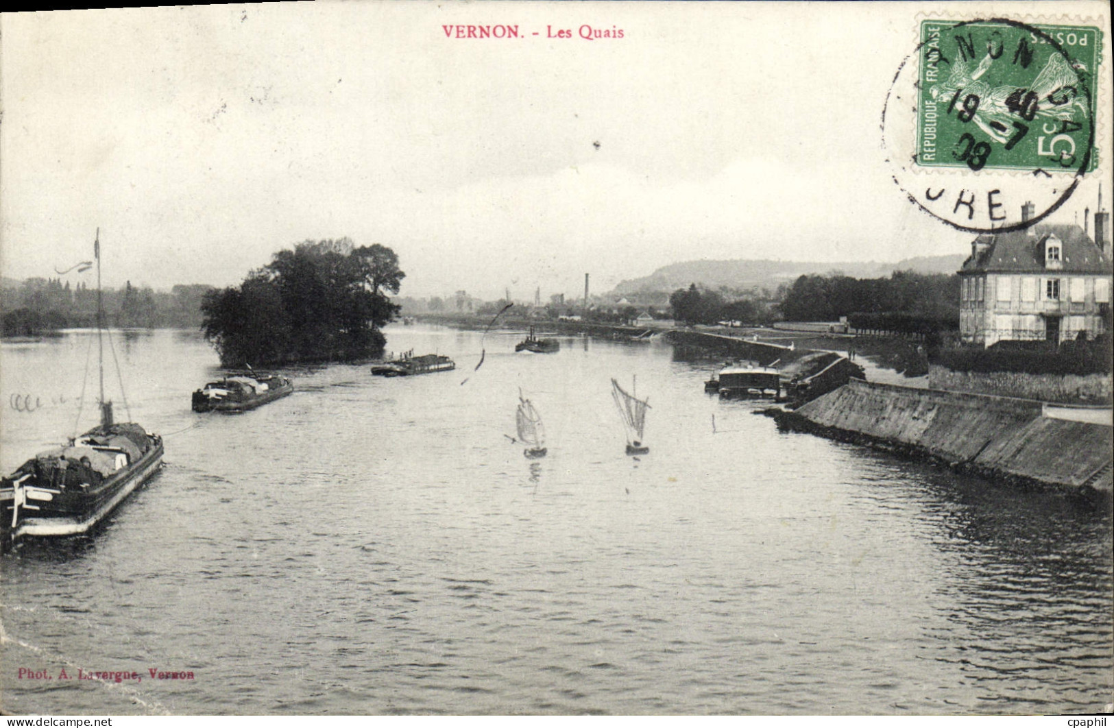 CPA Vernon Les Quais