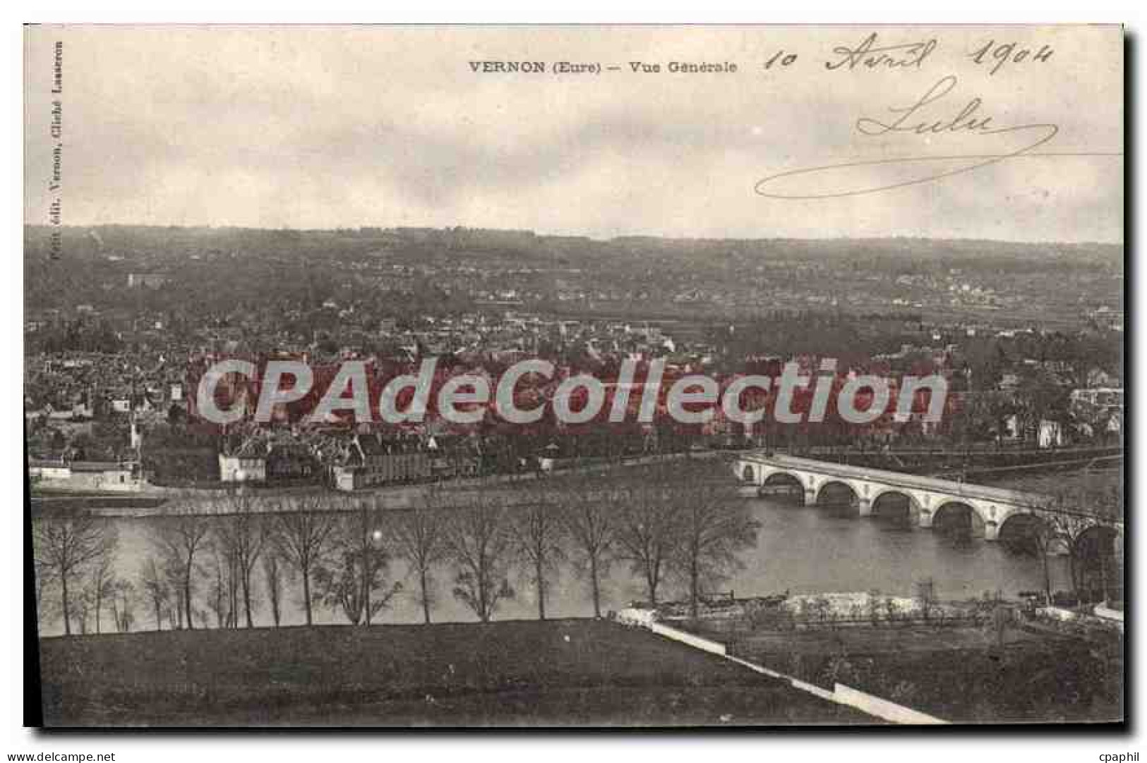 CPA Vernon Vue Generale