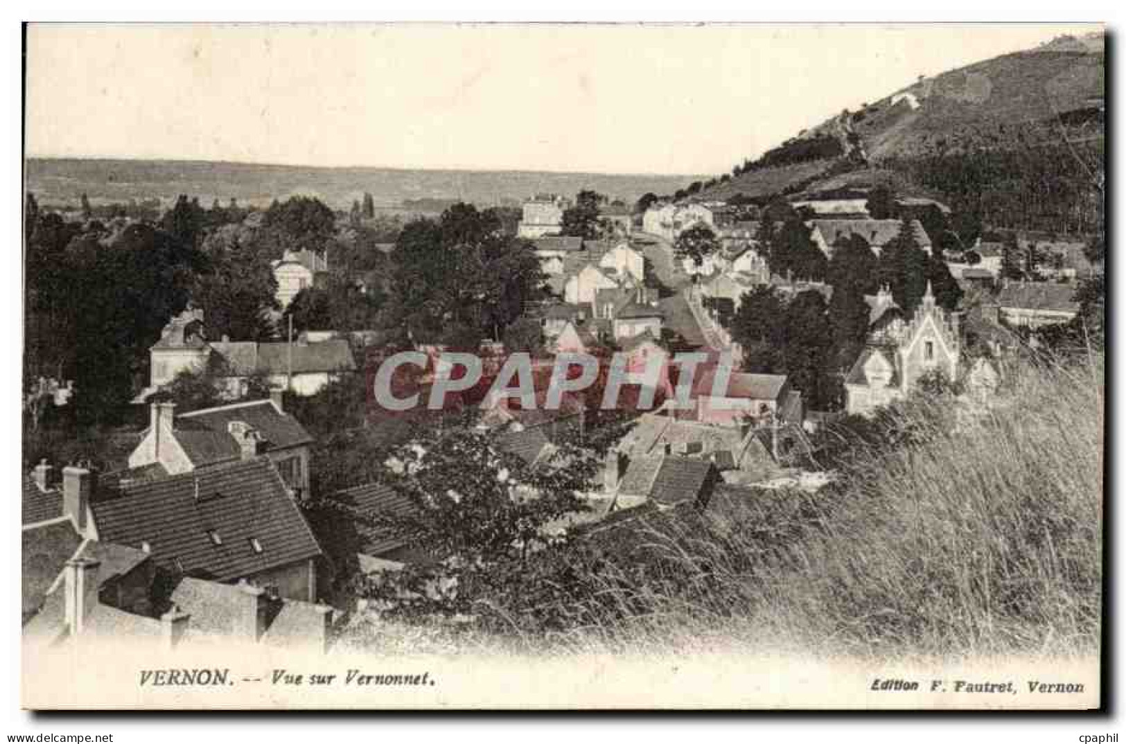 CPA Vernon Vue sur Vernonnet
