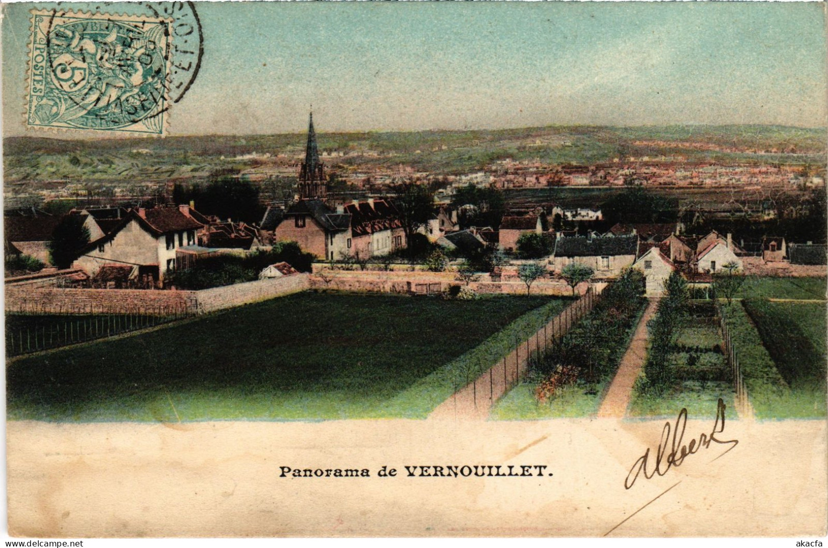 CPA Vernouillet Panorama FRANCE (1379104)