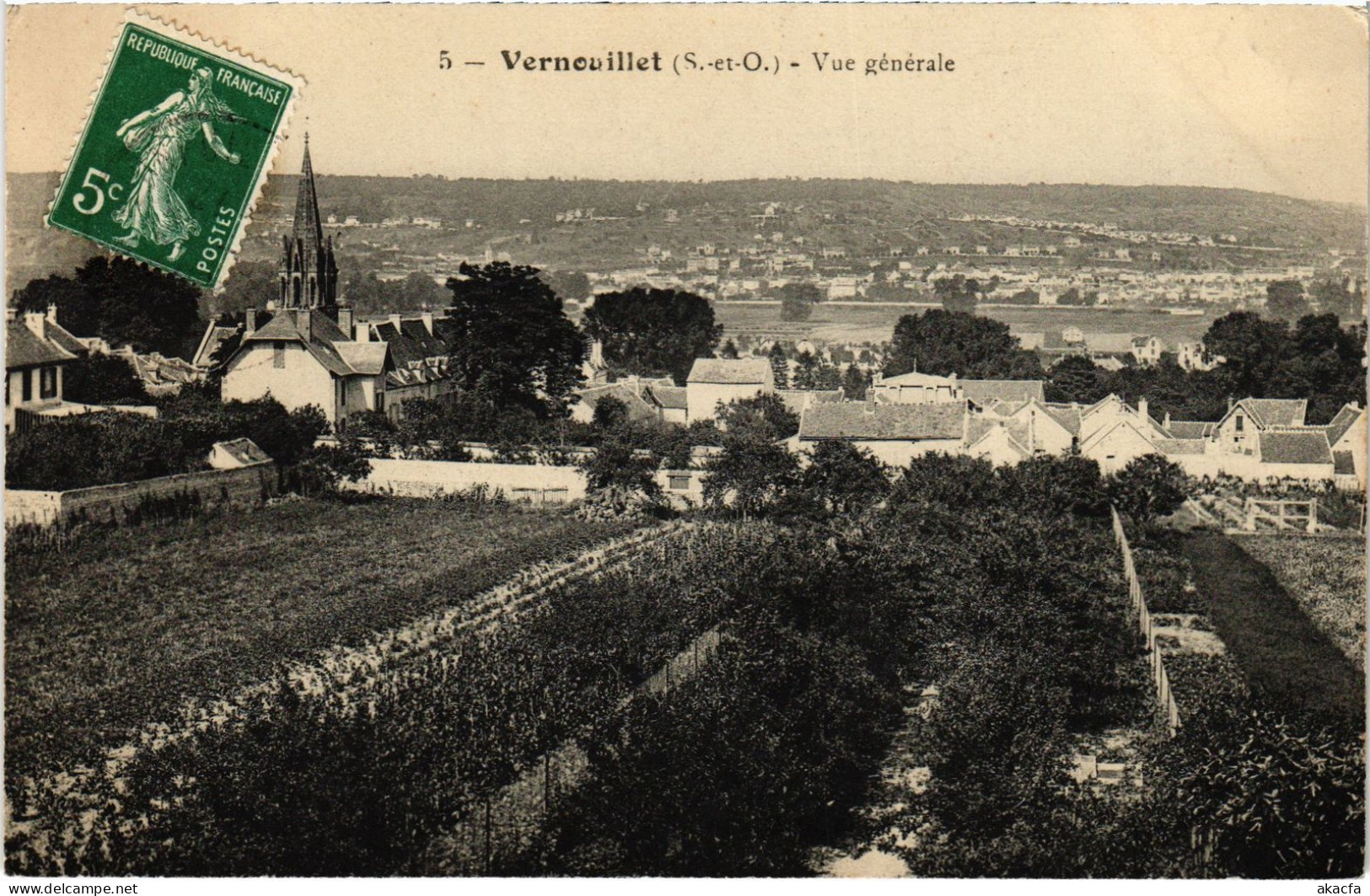 CPA Vernouillet Vue Generale FRANCE (1379107)