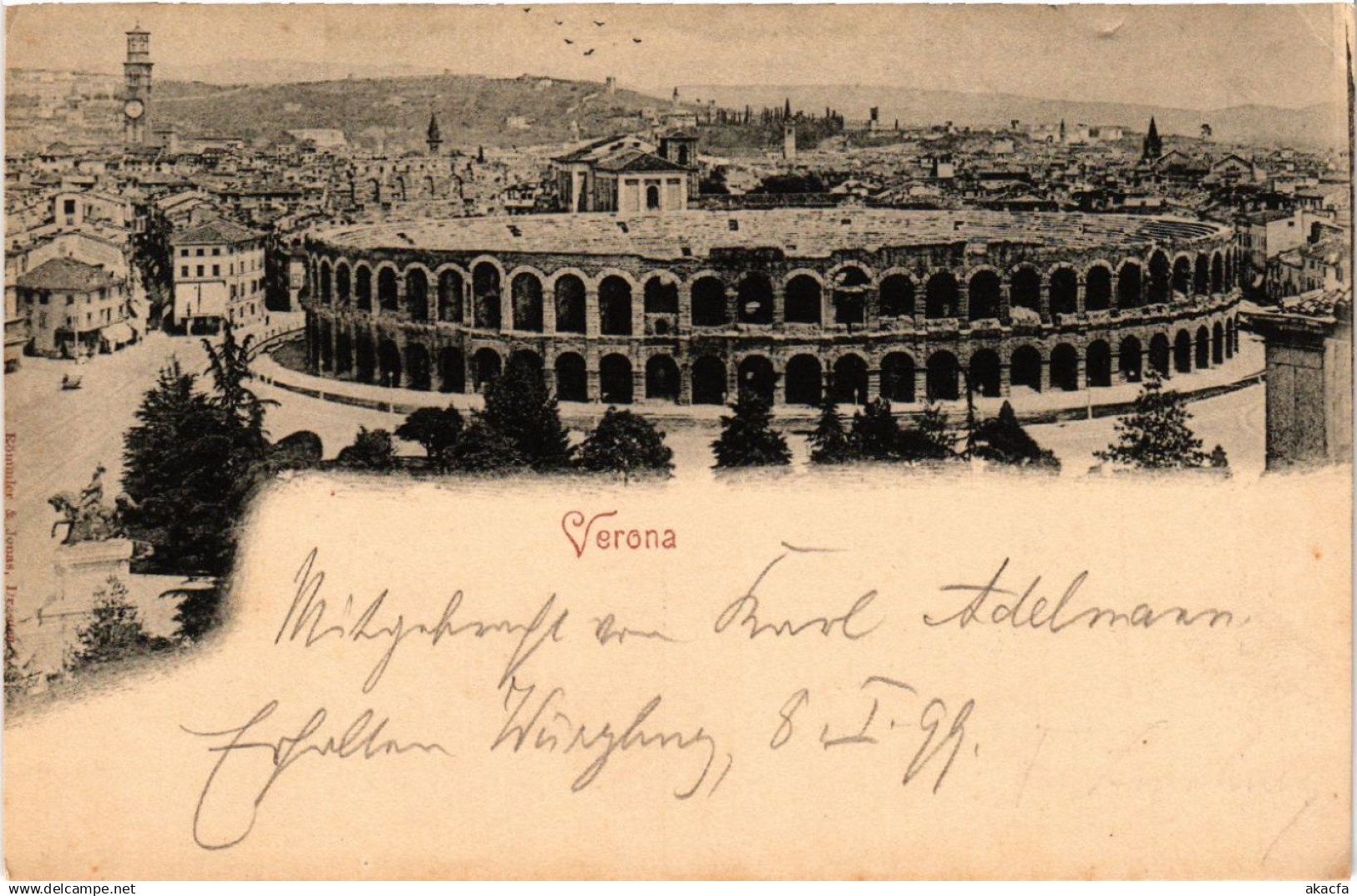 CPA VERONA Verona ITALY (493131)