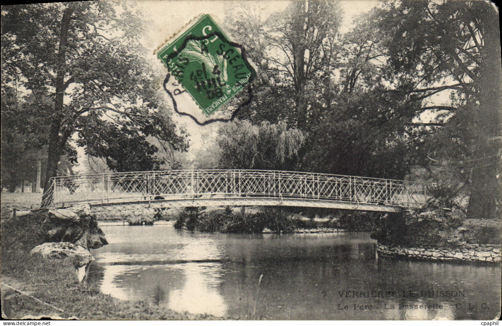CPA Verrieres le Buisson le Parc