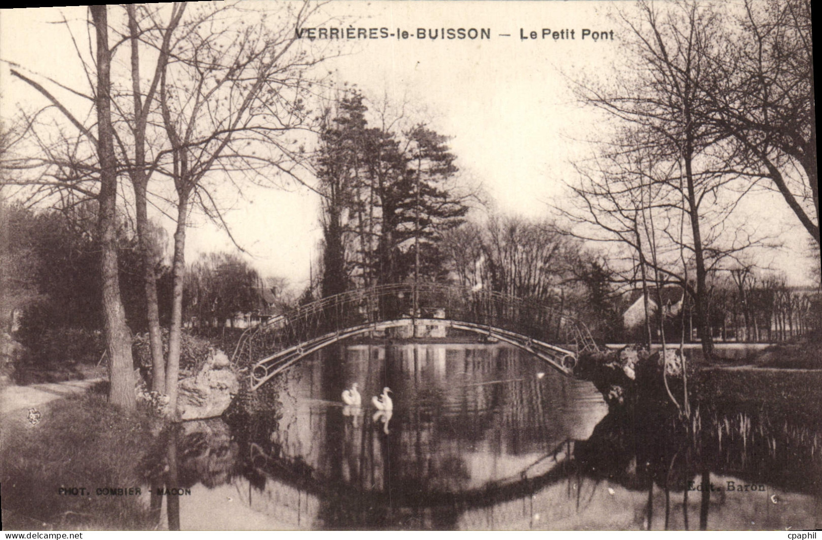CPA Verrieres le Buisson le petit Pont