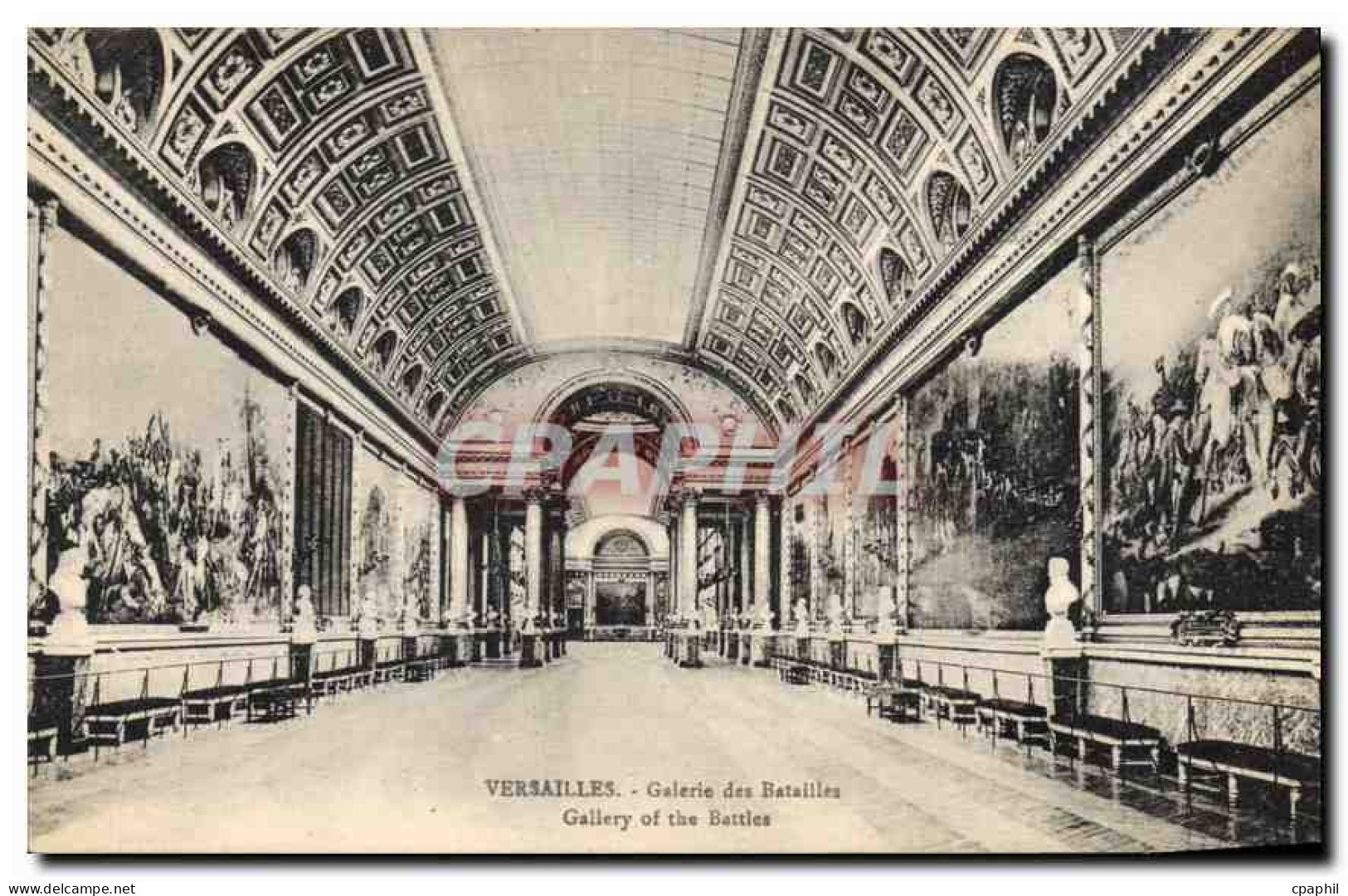 CPA Versailles Galerie des Batailles