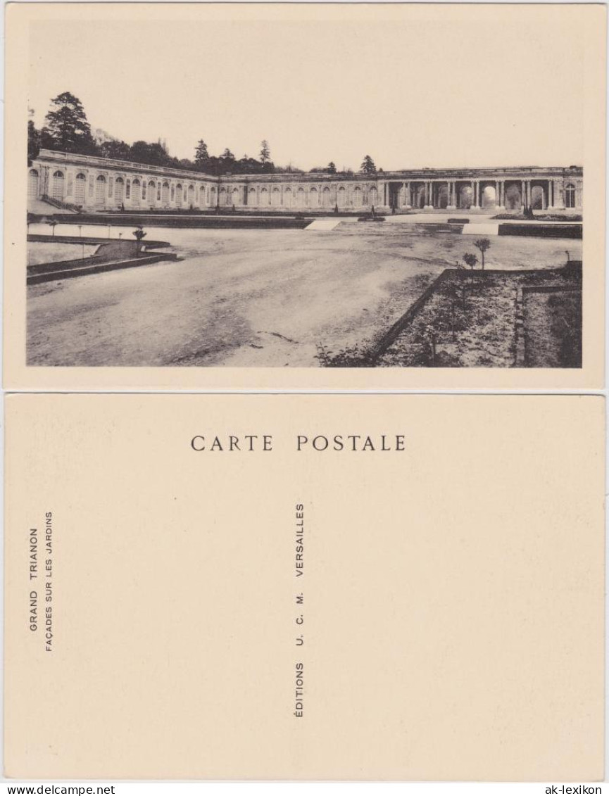 CPA Versailles Grand Trianon - Facades sur les Jardins 1930