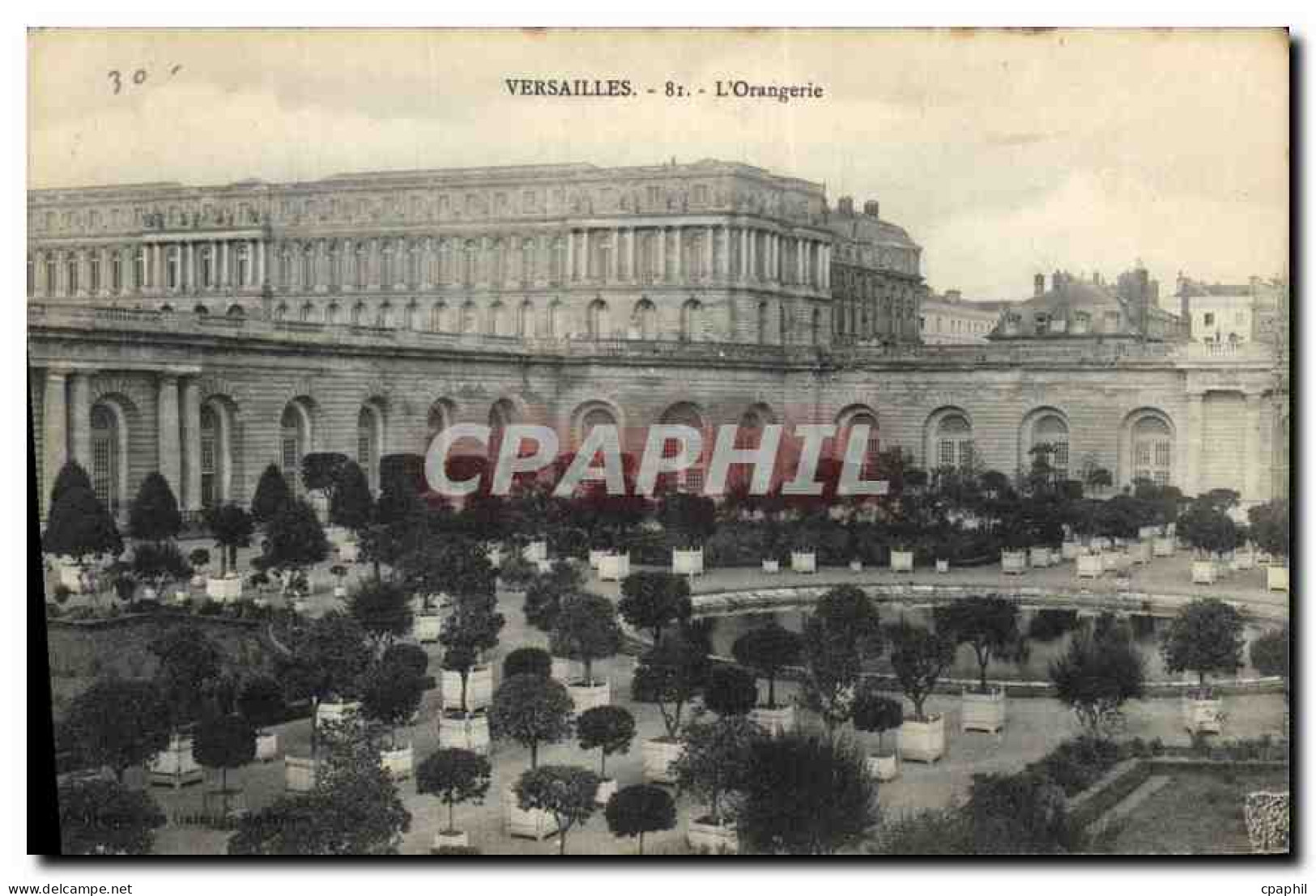 CPA Versailles L'Orangerie
