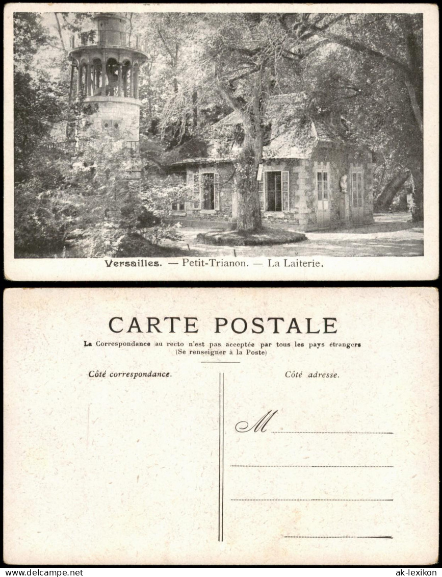 CPA Versailles La Laiterie im Petit Trianon 1910