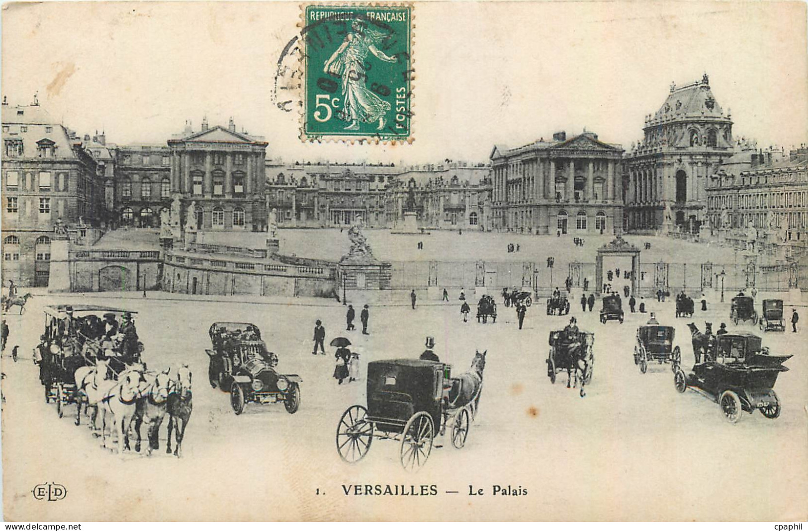 CPA Versailles Le Palais