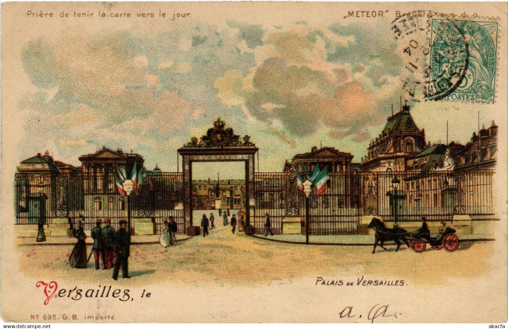 CPA VERSAILLES le - Palais VERSAILLES (359693)