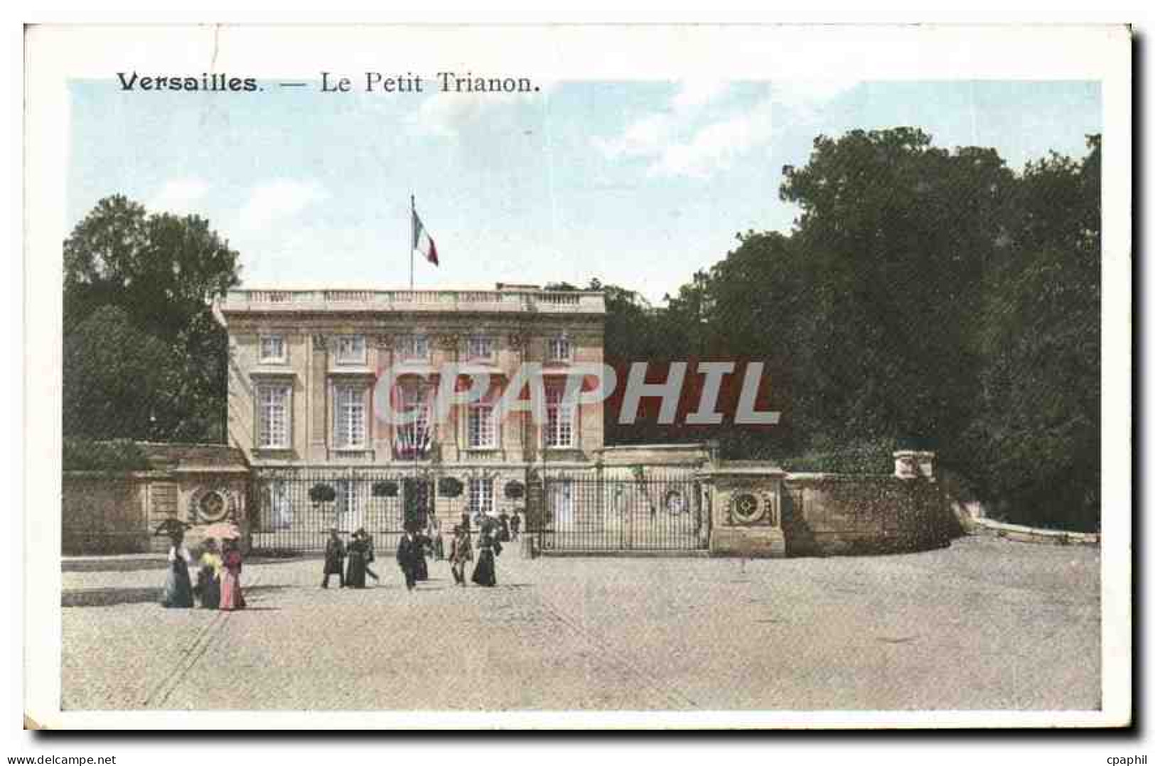CPA Versailles Le Petit Trianon