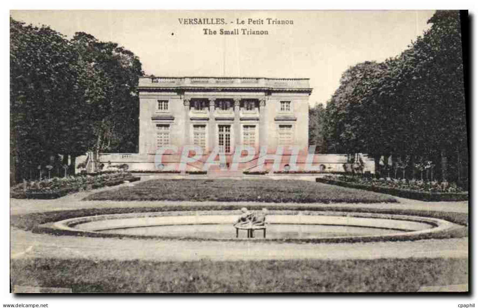 CPA Versailles Le Petit Trianon