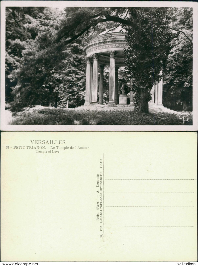 CPA Versailles Petit Trianon - Le Temple de l' Amour 1950