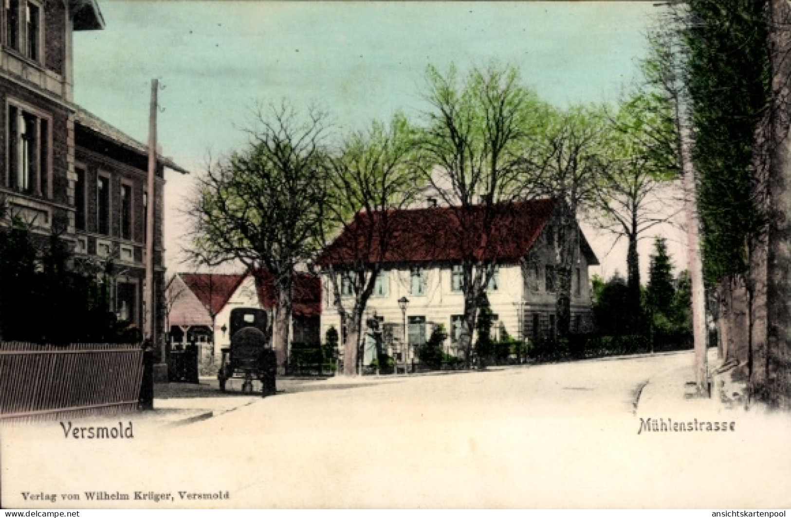 CPA Versmold in Westfalen, Mühlenstraße