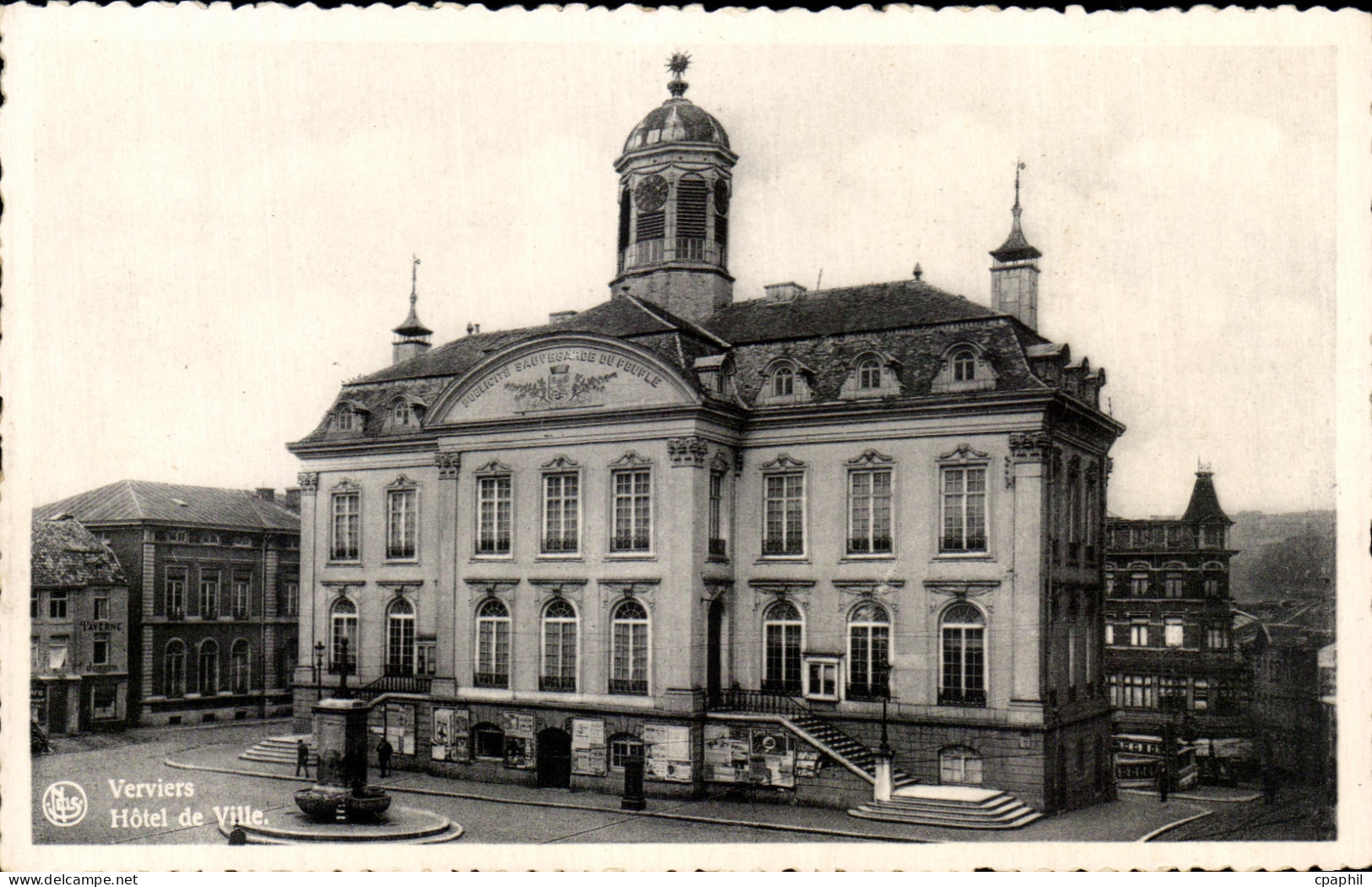CPA Verviers Hotel de Ville