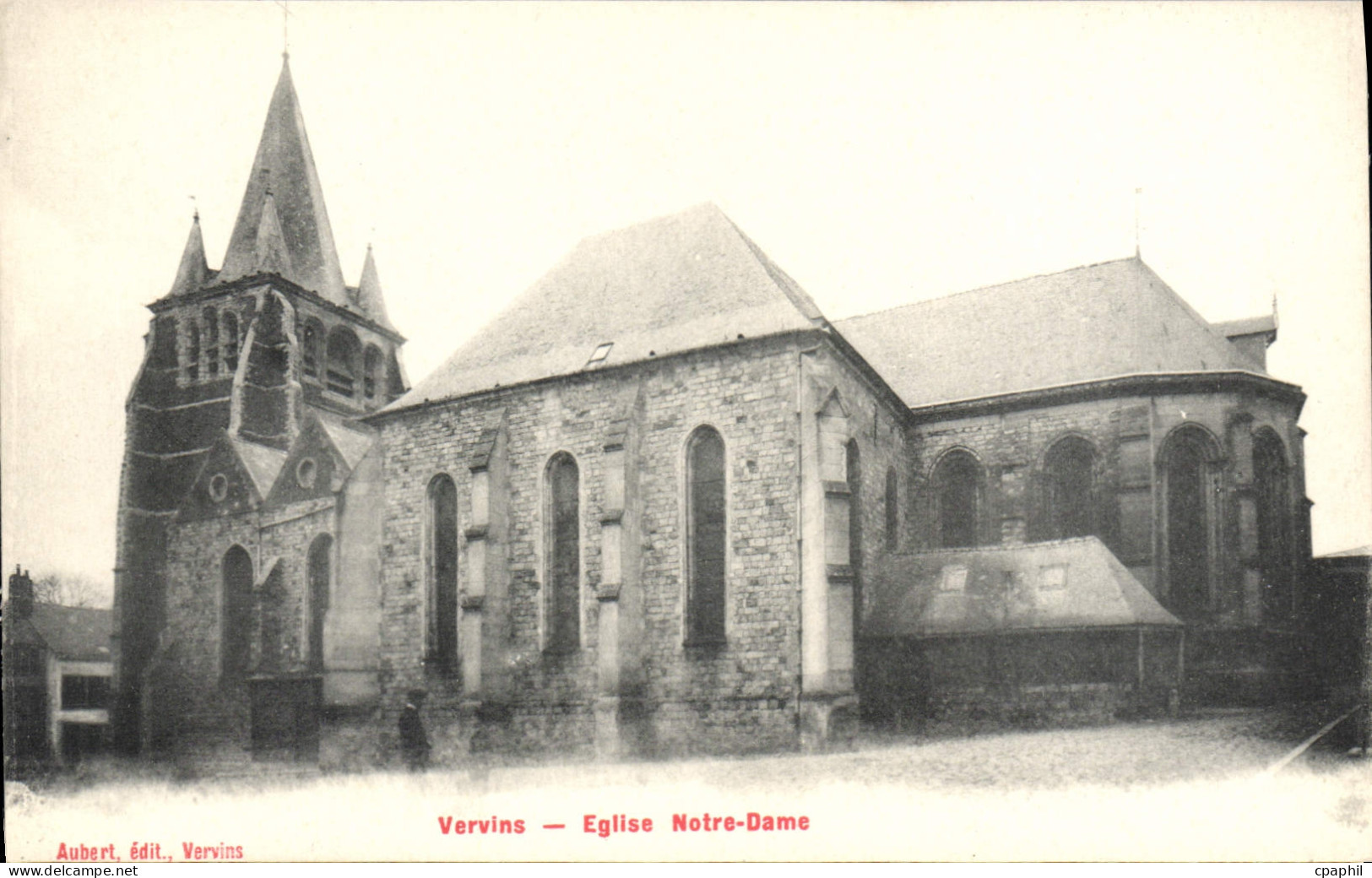 CPA Vervins Eglise Notre Dame