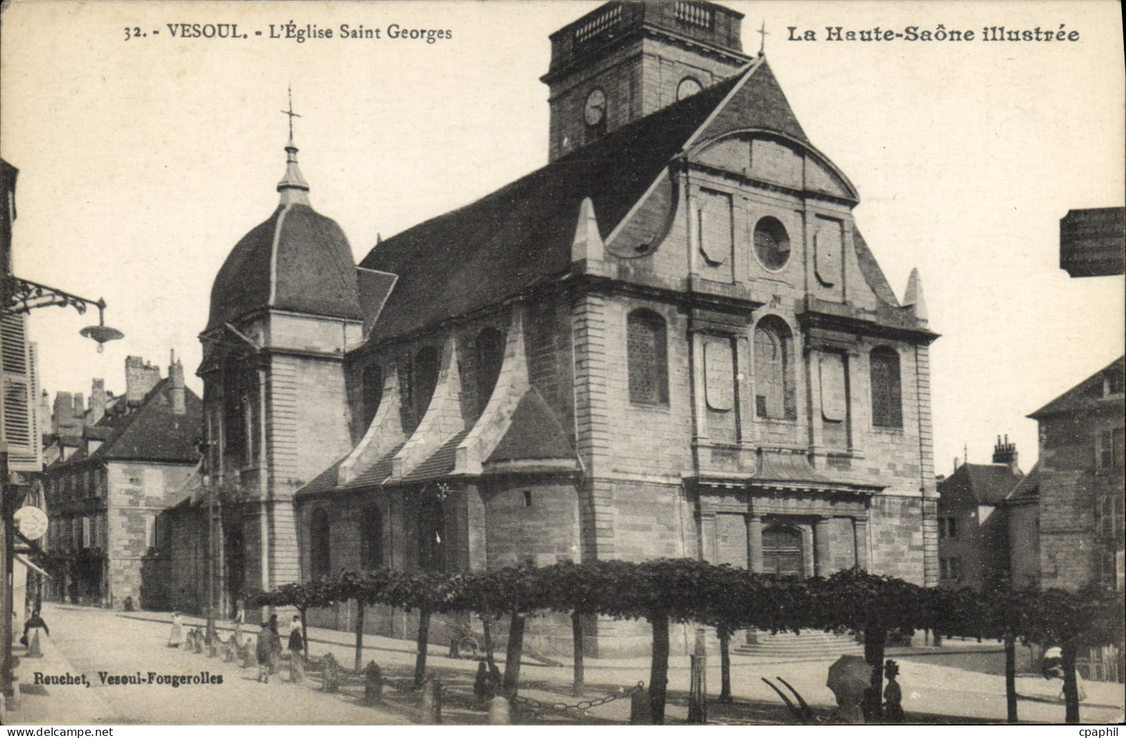 CPA Vesoul L'Eglise Saint Georges