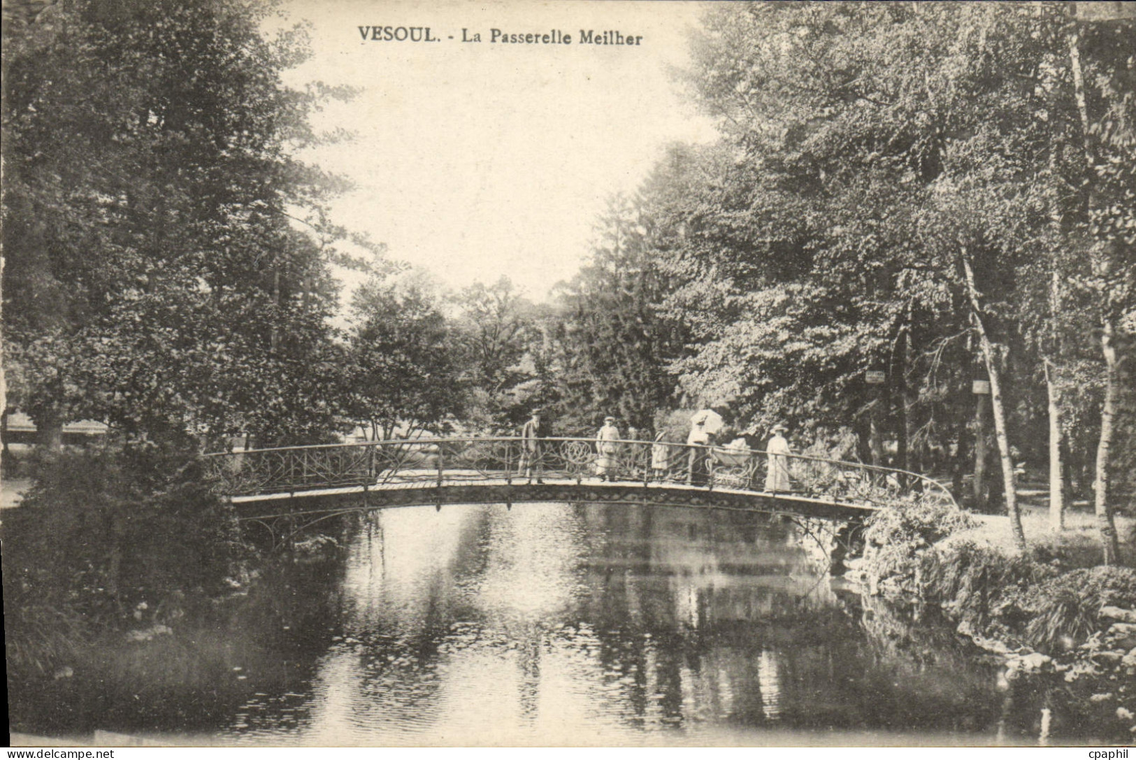CPA Vesoul La Passerelle Meilher