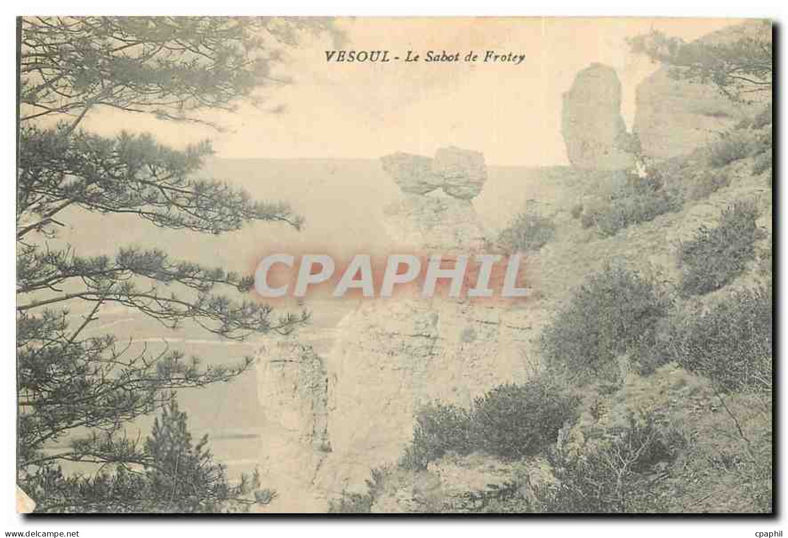 CPA Vesoul Le Sabot de Frotey