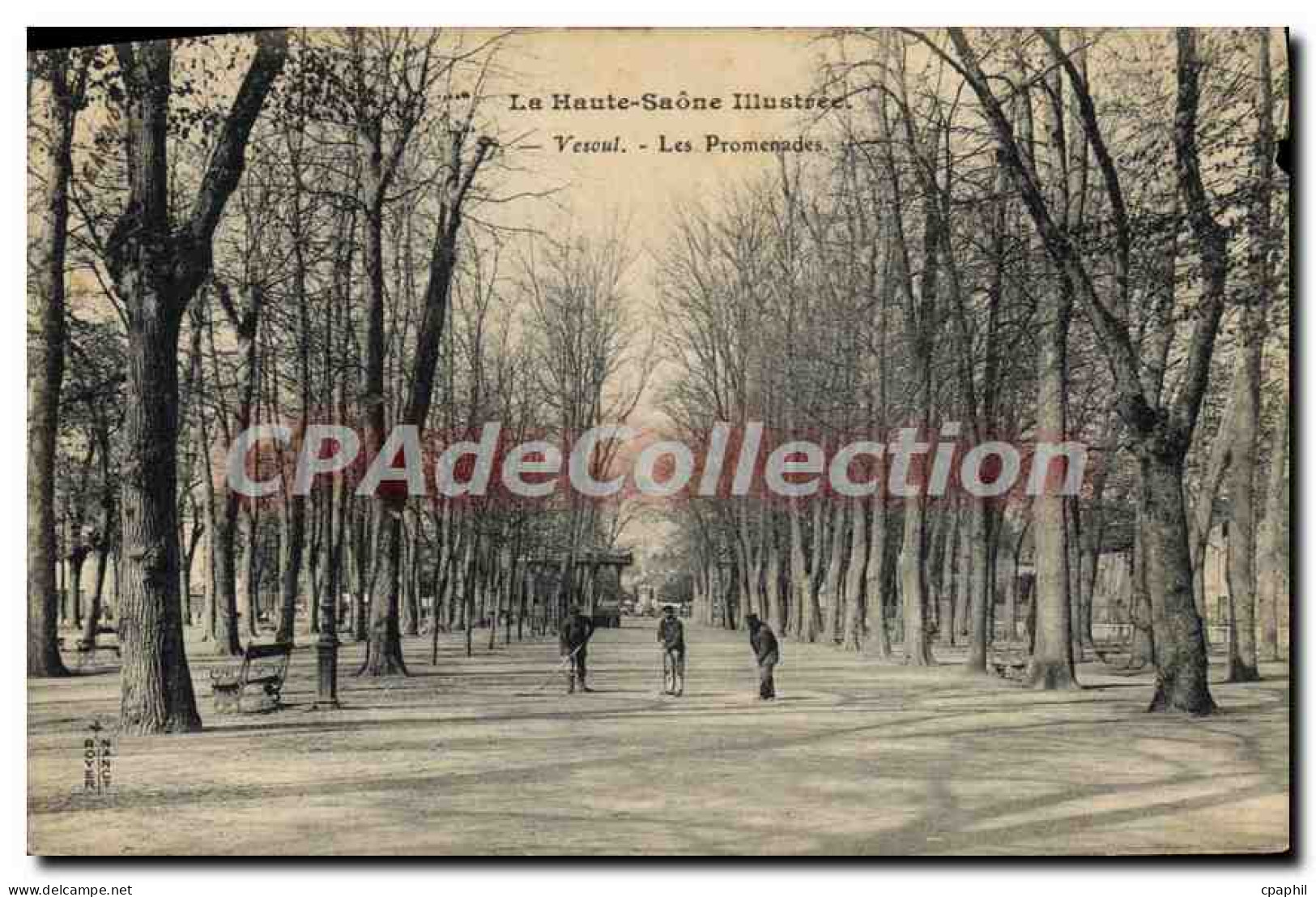 CPA Vesoul Les Promenades