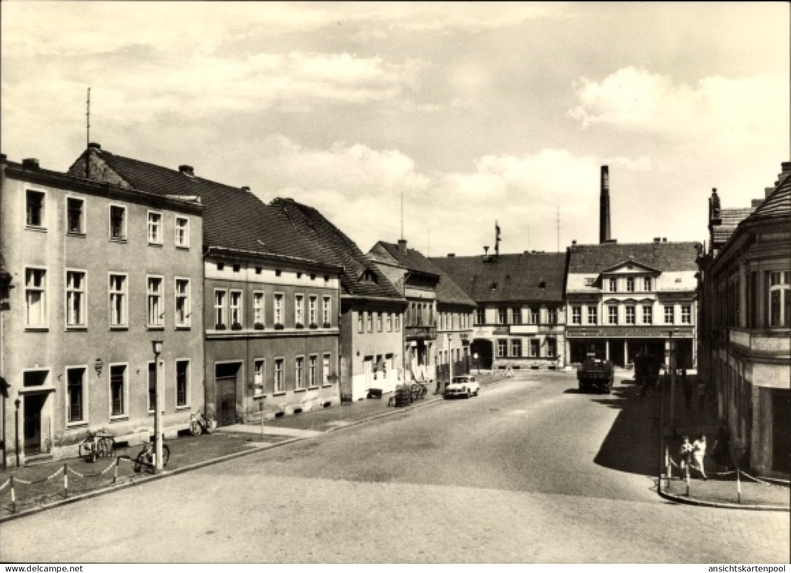 CPA Vetschau im Spreewald, Marktplatz