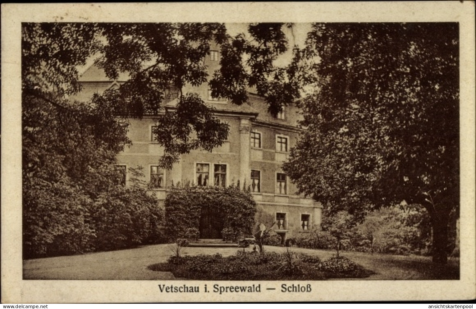 CPA Vetschau im Spreewald, Schloss