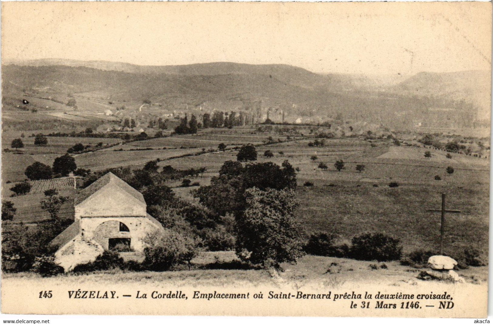 CPA Vezelay la Cordelle (1478607)